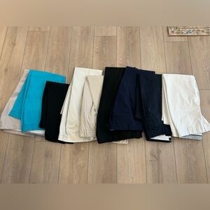 TALBOTS Size 12 Lot of 9 Women’s Pants Signature, Heritage, Boot, Etc.